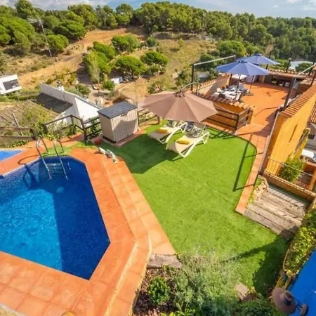 Willa Pura Vida Piscina Barbacoa Y Vistas Al Mar Pineda de Mar Zewnętrze zdjęcie